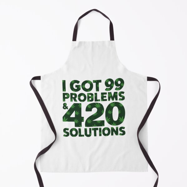 Item preview, Funny Weed 420 Solutions Stoner Humor Design designed and sold by Thread&Fable.