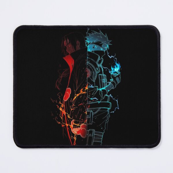 Item preview, Itachi x Kakashi - Glitch Portrait Chaos – Abstract Digital Face Distortion Art designed and sold by Dyan4.