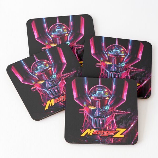 Item preview, Mazinger Z - Retro Future Mecha Neon Art designed and sold by keythxctrs.
