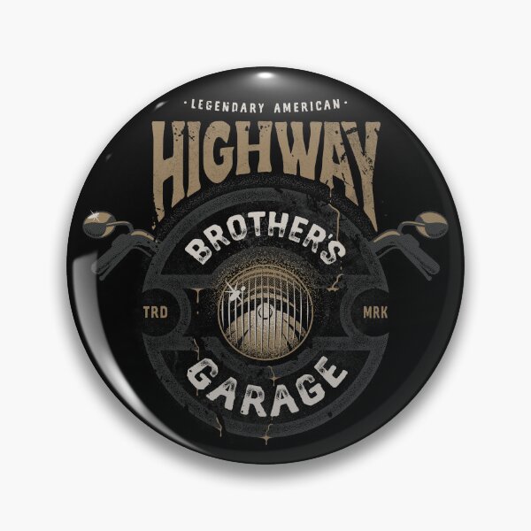 Item preview, Highway Brothers Garage retro logo. designed and sold by Szymon Kalle.