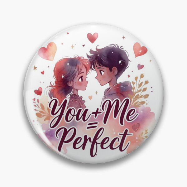 Item preview, You Plus Me Equals Perfect Anime Couple designed and sold by HALYNA070824.