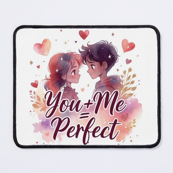 Item preview, You Plus Me Equals Perfect Anime Couple designed and sold by HALYNA070824.