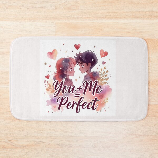Item preview, You Plus Me Equals Perfect Anime Couple designed and sold by HALYNA070824.