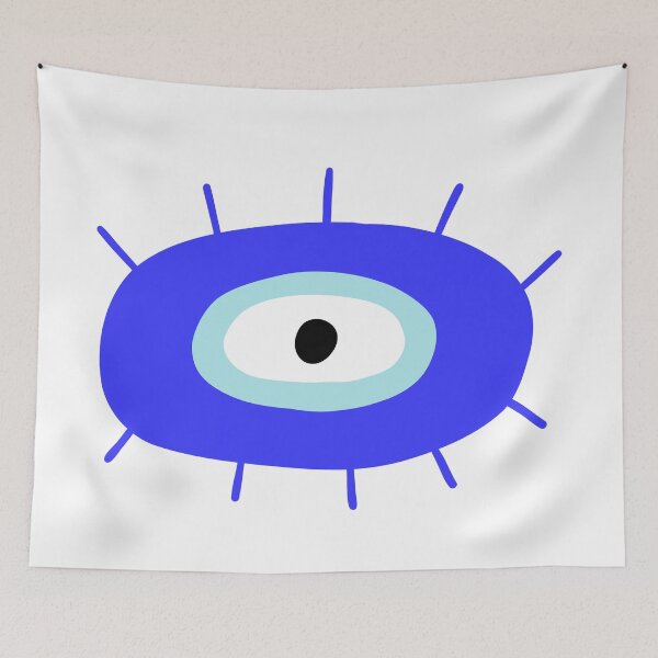 Item preview, Folk Evil Eye (Mati, Nazar, Mavi Boncuk) of Protection  designed and sold by AnimaliaStar.