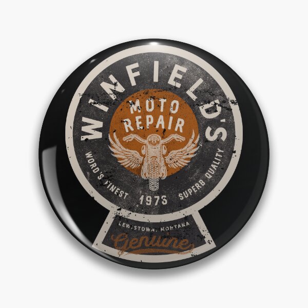 Item preview, Winfields Moto Repair retro logo designed and sold by Szymon Kalle.