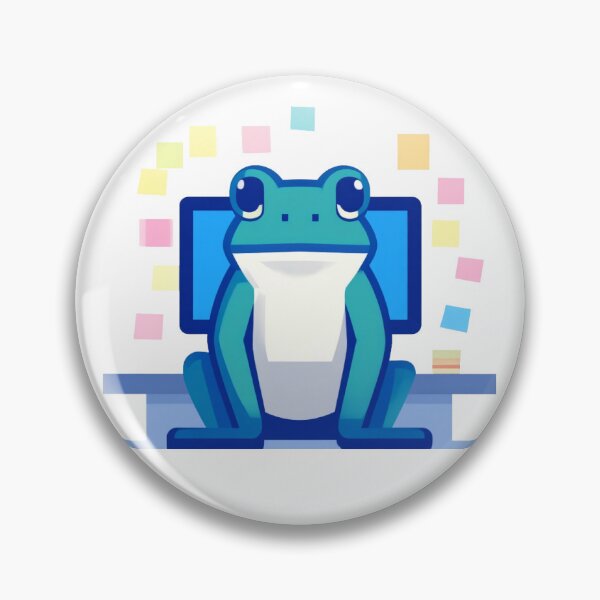 Item preview, Overthinking Frog meme designed and sold by JR_Concept.