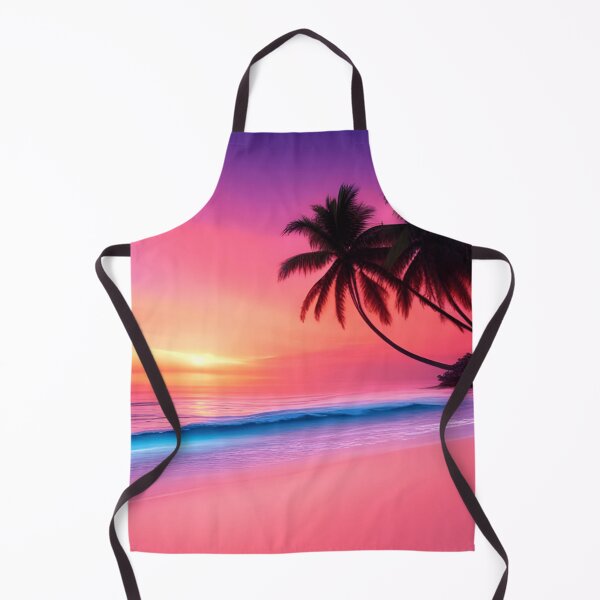 Item preview, Electric Dusk: The Neon Ocean of Serenity designed and sold by Aetherium Studio Artworks.