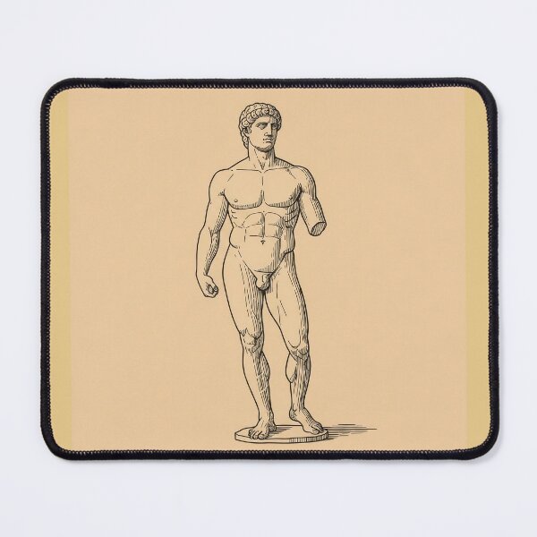 Item preview, Classical Greek Sculpture Engraving — Ancient Ideal Art Print designed and sold by BestVarieties.