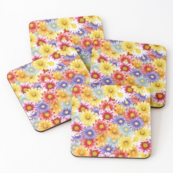 Item preview, Pretty Flower Patch - Bold designed and sold by TheCulturedConures.