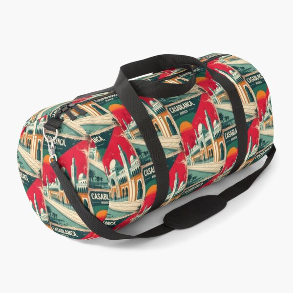 Item preview, Casablanca Morocco Retro Vintage Travel Design designed and sold by TravelersGems.