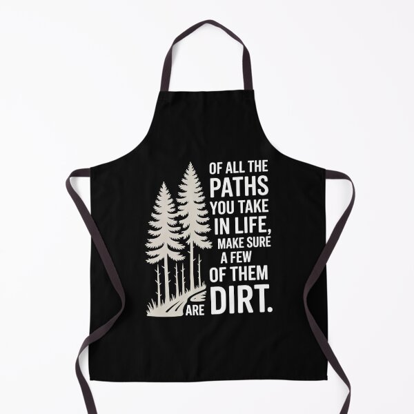 Item preview, Paths in Life Dirt Trail Quote designed and sold by Designdos.