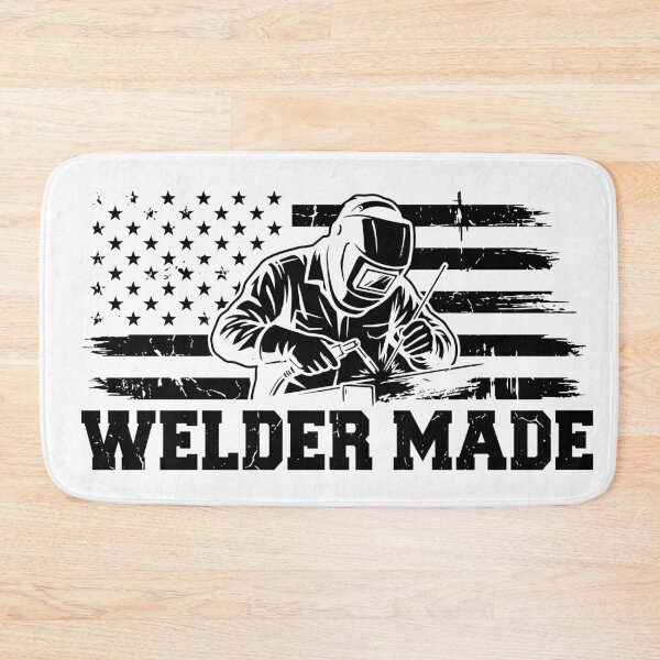 Item preview, American Welder Made - Patriotic Black Collar Industrial Art designed and sold by Mdozet.