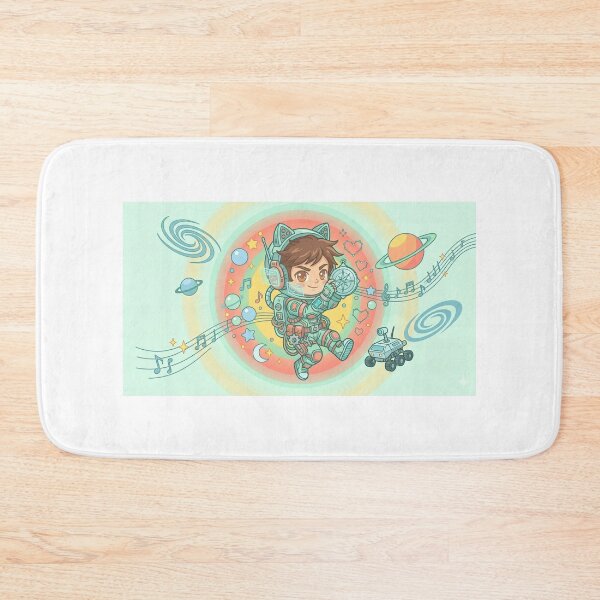 Item preview, Cosmic Kid Astronaut DJ designed and sold by Krfto.