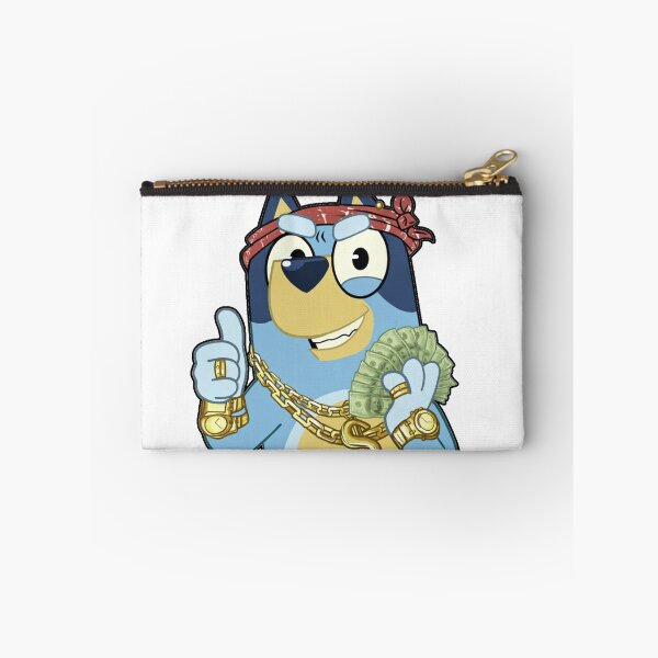Item preview, Bluey Dog Cartoon with Money  - Cool design - Hustle and Grind  designed and sold by Lidoverse.