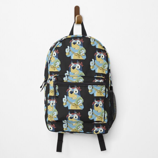 Item preview, Bluey Dog Cartoon with Money - Cool design - Hustle and Grind designed and sold by Lidoverse.