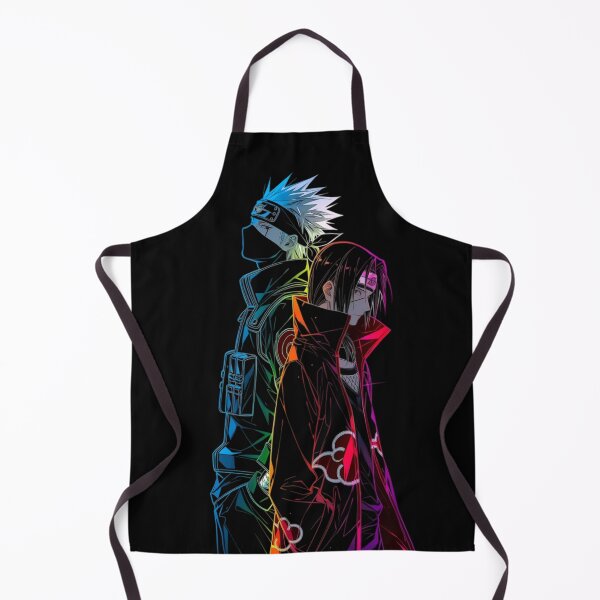 Item preview, Neon Shinobi Duo – Glowing Anime Ninja Back to Back Aesthetic designed and sold by Dyan4.