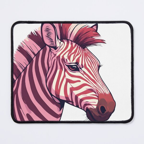 Item preview, Pink Zebra Portrait Pop Art Style Bold Animal Design designed and sold by Karolina’s Cozy Creations.