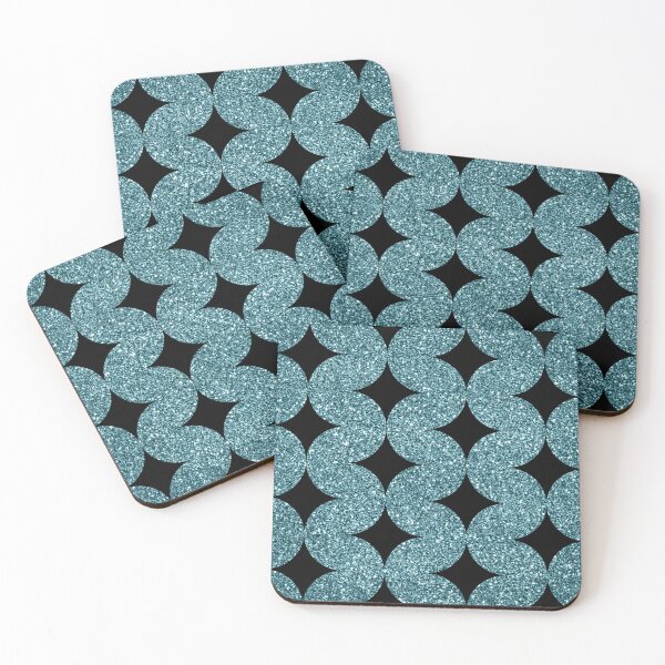 Item preview, Wavy glitter seamless repeating pattern designed and sold by SeamlessDsign.