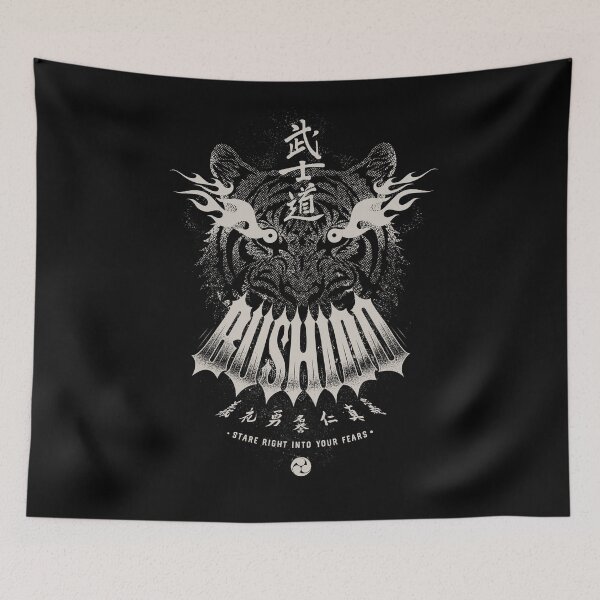 Item preview, Bushido - stare right into your fears designed and sold by Szymon Kalle.