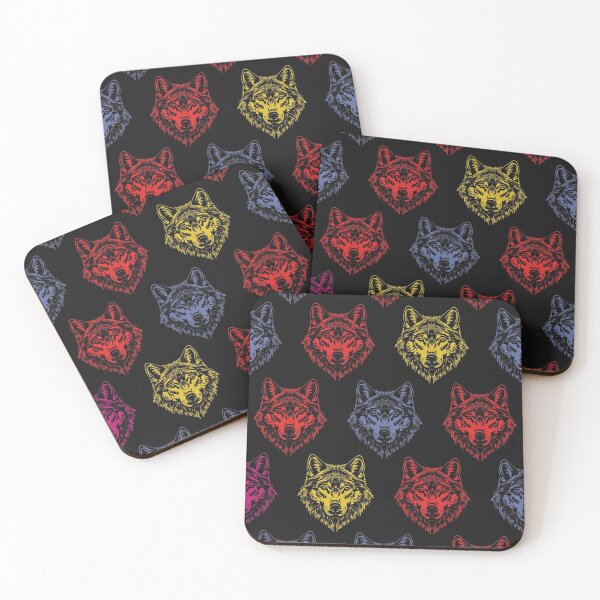 Item preview, Wolf Head Pattern designed and sold by LoopyPop.
