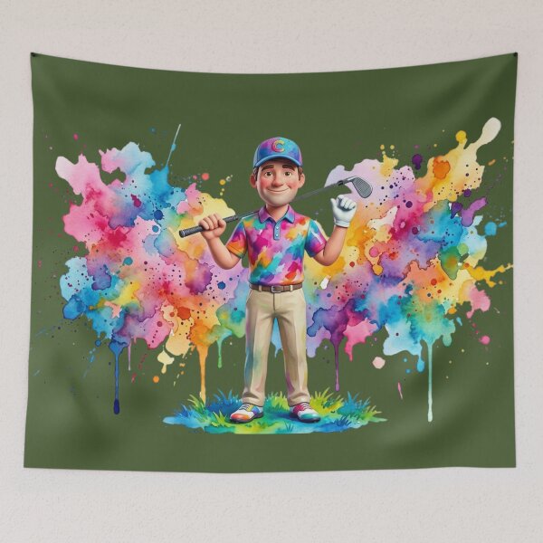 Item preview, Golfer Boy designed and sold by BAZ Creative Design.