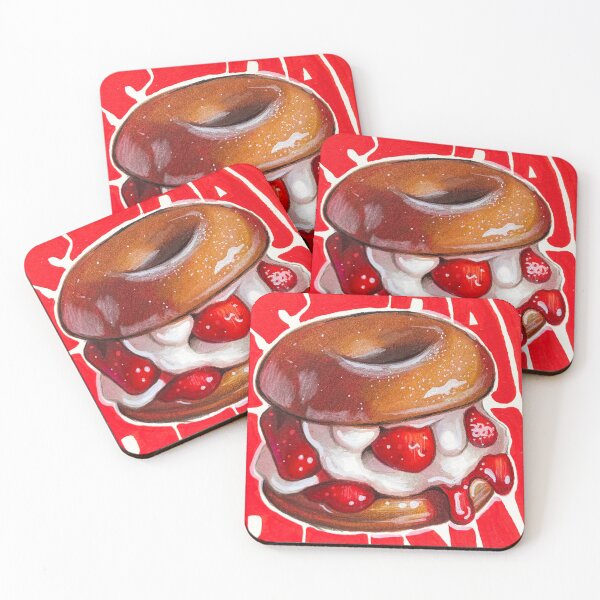 Item preview, Strawberry Doughnut designed and sold by MzDrawss.