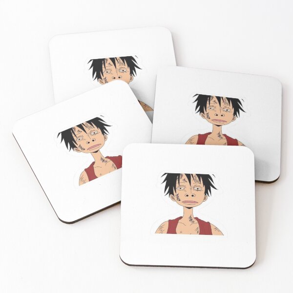 Item preview, Tired Luffy Sad Anime Face designed and sold by Snowdog-Art.
