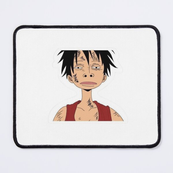 Item preview, Tired Luffy Sad Anime Face designed and sold by Snowdog-Art.