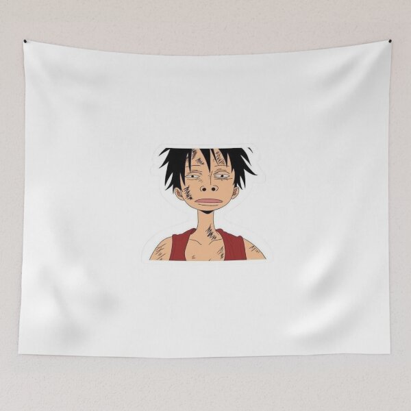 Item preview, Tired Luffy Sad Anime Face designed and sold by Snowdog-Art.