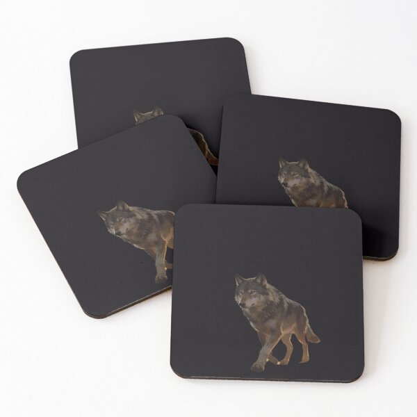 Item preview, Wolf Horde Takes the Cathedral Dark Sacred Art designed and sold by GeoWhimsy Studio.