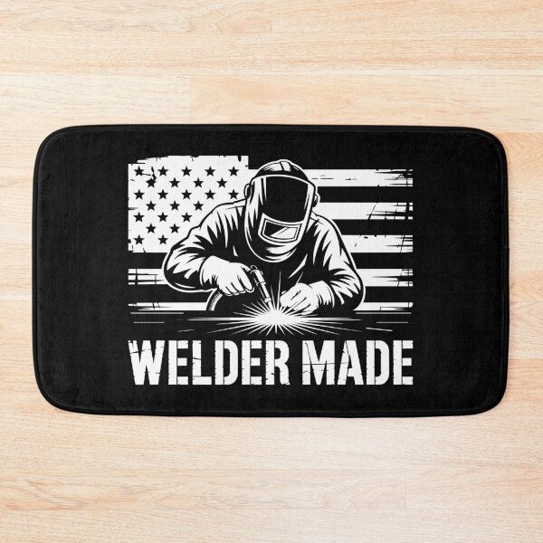 Item preview, Copy of Welder Made - Patriotic American Blue Collar Industrial Art designed and sold by Mdozet.