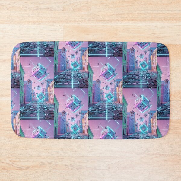 Item preview, Vaporwave Glitch City Surreal Floating Architecture  designed and sold by Itsheartshop.