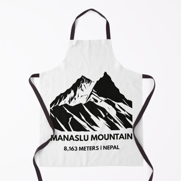 Item preview, Manaslu Summit - Mountain of the Spirit Minimalist Silhouette designed and sold by Path&Peak.