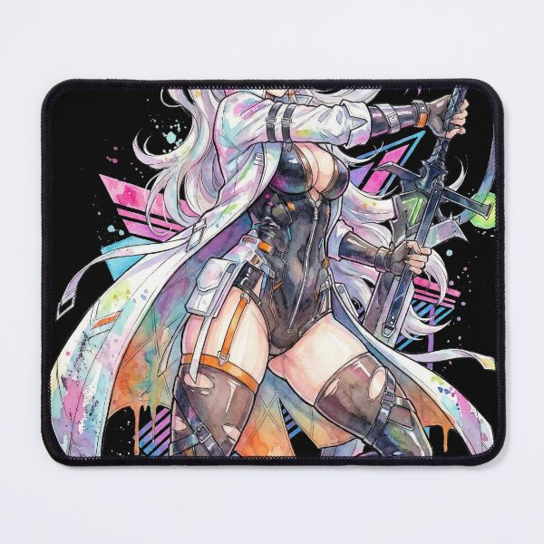 Item preview, Nine Massive Sword Mercenary Chaos Zero Nightmare Waifu Design designed and sold by Senpaiwaves.