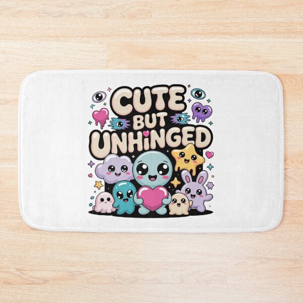 Item preview, Cute But Unhinged Kawaii T-Shirt – Funny Cute Aesthetic Cartoon Design for Gen Z, Kawaii Lovers & Gift Buyers designed and sold by GemBob Creations.