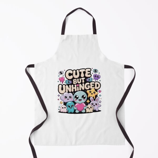 Item preview, Cute But Unhinged Kawaii T-Shirt – Funny Cute Aesthetic Cartoon Design for Gen Z, Kawaii Lovers & Gift Buyers designed and sold by GemBob Creations.
