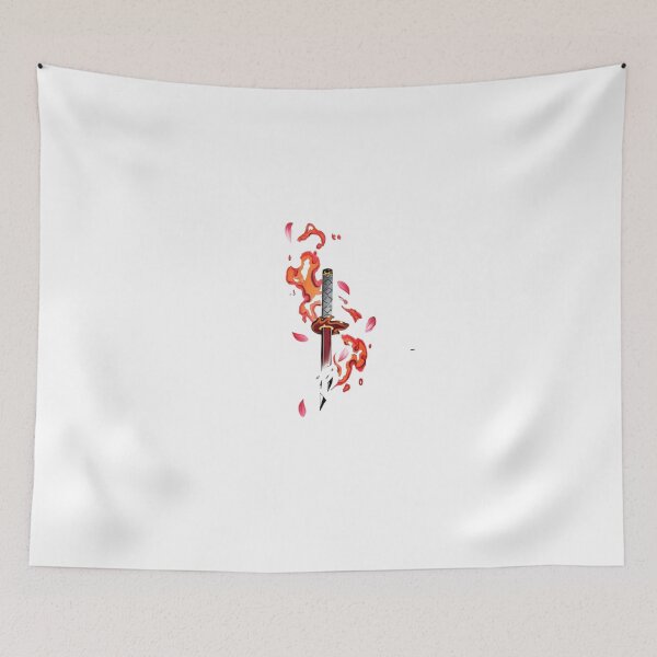 Item preview, Flame Katana Anime Design designed and sold by Snowdog-Art.