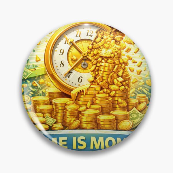 Artikelvorschau, Muda Berani „Zeit ist Geld“-Aufkleber – Produktivitätsdenken, Motivation, finanzieller Erfolg, Vermögensaufbau, Unternehmerleben entworfen und verkauft von Wander Pop Studio.