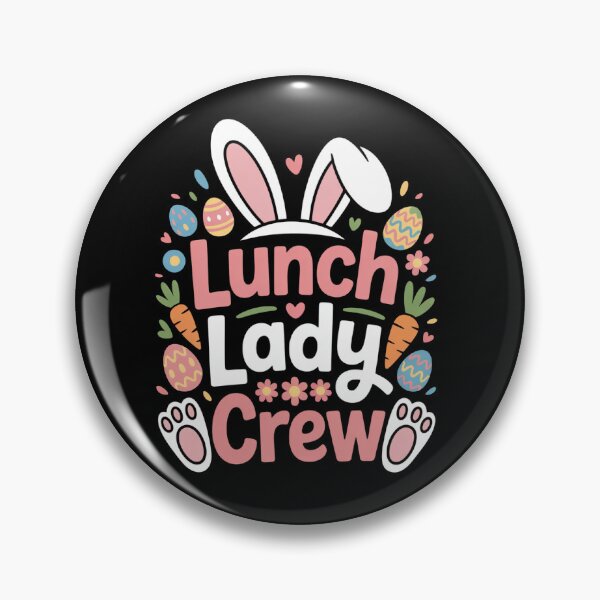 Item preview, Lunch Lady Crew Funny Bunny Cafeteria Easter designed and sold by Designdos.