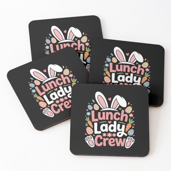 Item preview, Lunch Lady Crew Funny Bunny Cafeteria Easter designed and sold by Designdos.