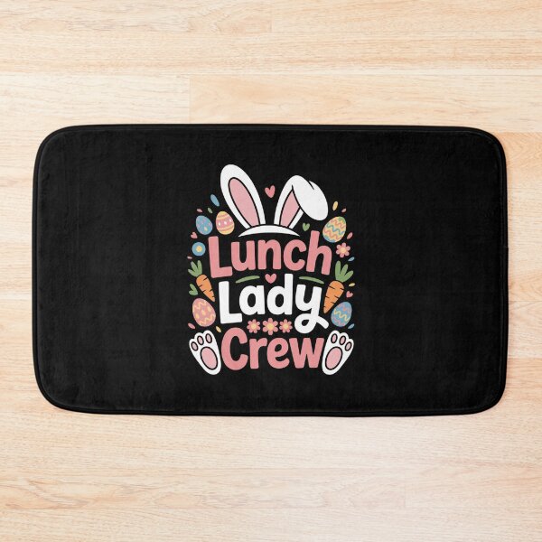 Item preview, Lunch Lady Crew Funny Bunny Cafeteria Easter designed and sold by Designdos.
