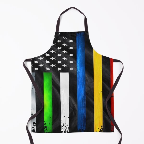 Item preview, Thin Line Family Flag T-Shirt | Multi Service First Responder Flag | Police Fire EMS Military Support designed and sold by artistwill.