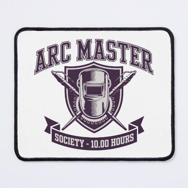 Item preview, Welder Patch  Arc Master Society - 10,000 Hours Elite  designed and sold by Mdozet.