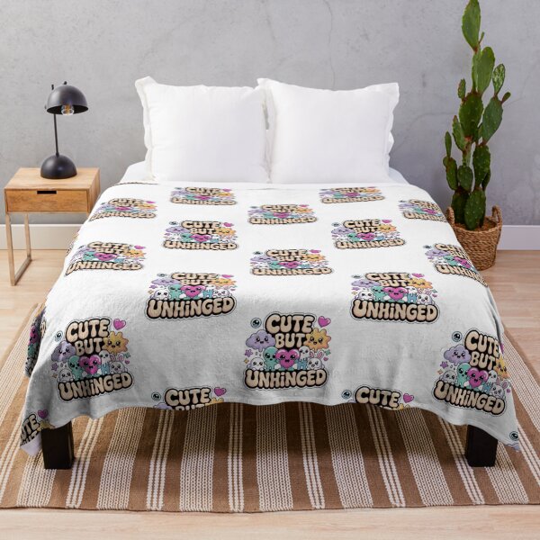 Item preview, Cute But Unhinged Kawaii T-Shirt – Funny Cute Aesthetic Cartoon Design for Gen Z, Kawaii Lovers & Gift Buyers designed and sold by GemBob Creations.