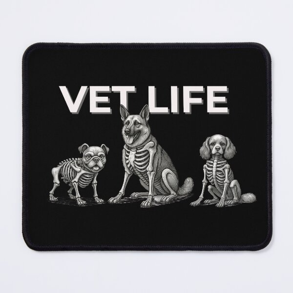 Item preview, Vet Life – Dog Skeleton and Veterinary Anatomy Design designed and sold by Wild Pixel Studio.