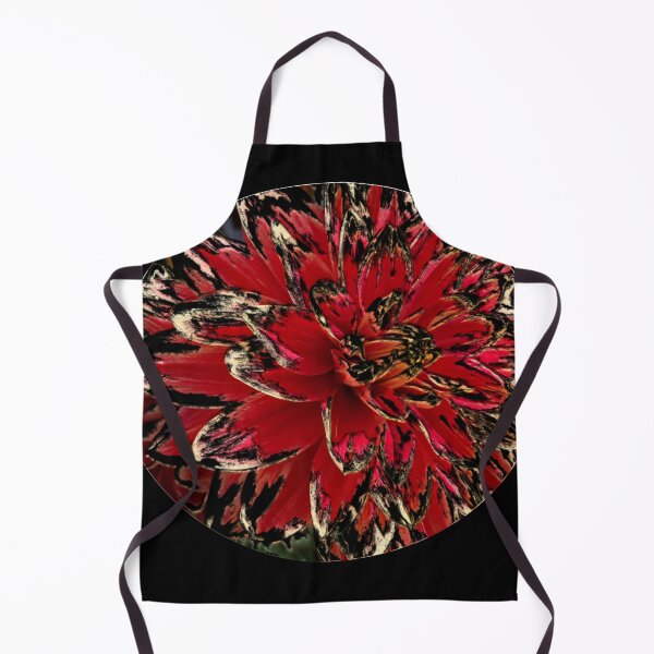 Item preview, Flower design - summer flower - cool red black design designed and sold by pixperienz4u.