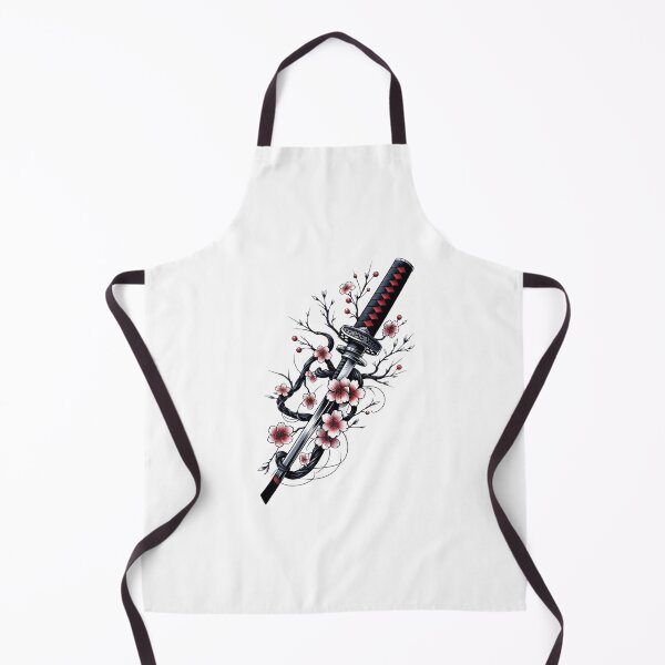 Item preview, Floral Katana Japanese Style designed and sold by Snowdog-Art.