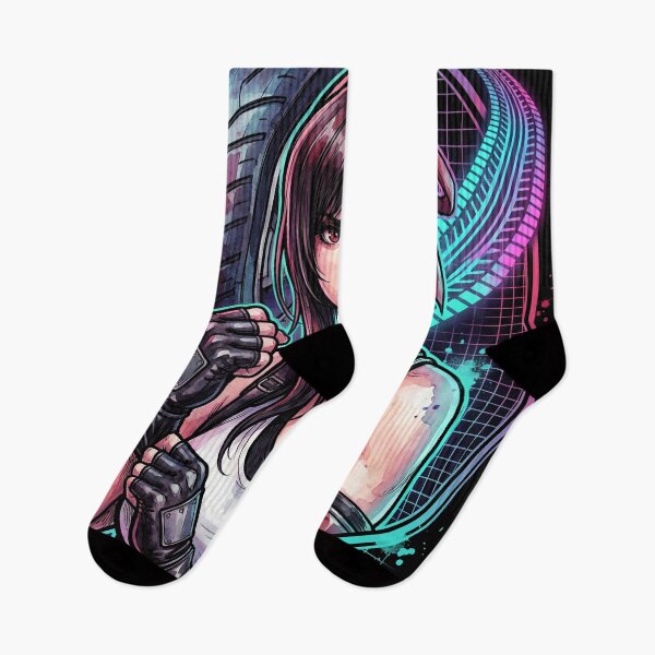 Item preview, Final Fantasy VII Tifa Lockhart Rebirth Gorgeous Badass Vaporwave designed and sold by Senpaiwaves.