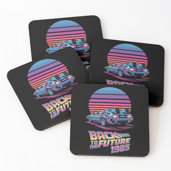 Item preview, Vintage Classic Car Delorean Art Colors - Super Cool designed and sold by PrintCarClub.