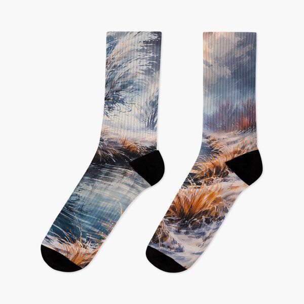 Item preview, Winter River Serenity designed and sold by cuprum.